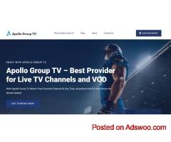 Apollo Group TV: Premium IPTV Entertainment