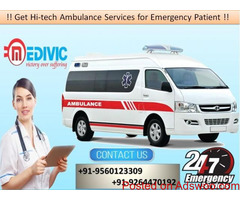 Book at Low-Cost Road Ambulance Service in Nehru Place by Medivic