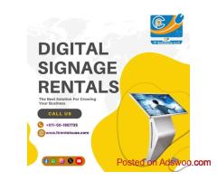 Digital Signage Rentals for Events & Business in UAE