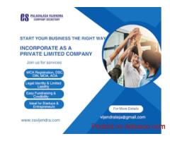 CS Vijendra & Co – Expert Company Incorporation Services in Hyderabad