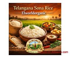 Telangana Sona Rice | Elworldorganic