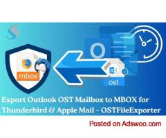 Export Outlook OST Mailbox to MBOX for Thunderbird & Apple Mail – OSTFileExporter