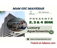 M3M GIC Manesar - Spacious Apartments in a Holistic Urban Ecosystem