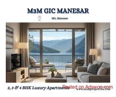 M3M GIC Manesar - Spacious Apartments in a Holistic Urban Ecosystem