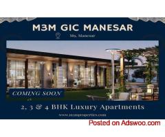 M3M GIC Manesar - Spacious Apartments in a Holistic Urban Ecosystem
