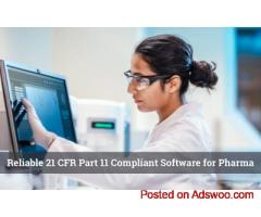 Reliable 21 CFR Part 11 Compliant Software for Pharma