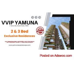 VVIP Yamuna Greater Noida YEIDA | Luxury 2 & 3 BHK Homes