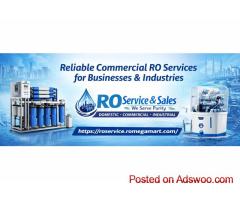 Reliable Commercial RO Services for Businesses & Industries