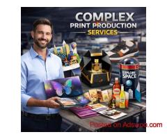 Advanced Complex Print Production Services in Germany for High-Detail Projects