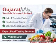 Food Testing Laboratory in Gujarat – Reliable Food Analysis Lab Near You | Gujarat Testlab
