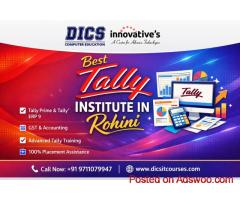 Best Tally Institute In Rohini – Learn Tally with Practical Training at DICS Rohini