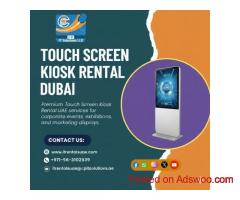 Searching for Reliable Touch Screen Kiosk Rental Dubai Solutions?