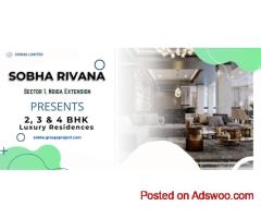 Exclusive 4 Apartments Per Floor | Sobha Rivana Luxury Launch