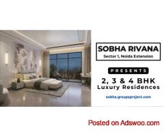 Exclusive 4 Apartments Per Floor | Sobha Rivana Luxury Launch