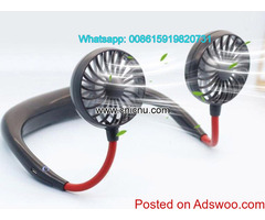 Portable Hands-free Neck USB Rechargeable Dual Mini Fan