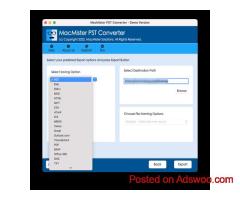 MacMister PST Converter for Mac