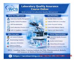 Top Laboratory Quality Assurance Course Online with Industry Certification