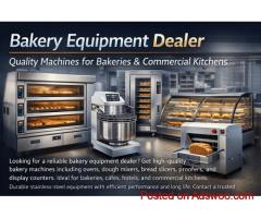 Bakery Equipment Dealer – Quality Machines for Bakeries & Commercial Kitchens