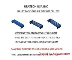 Uratech ER32 Collet Rack – Premium CNC Collet Organizer & Holder