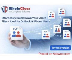 Effortlessly Break Down Your vCard Files – Ideal for Outlook & iPhone Users