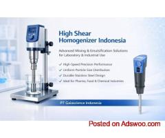 Top High Shear Homogenizer Manufacturer in Indonesia for Laboratories