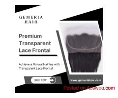 Get a Seamless Finish with Premium Transparent Lace Frontal