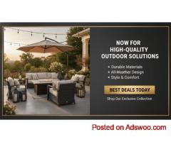 Now for High-Quality Outdoor Solutions: Best Deals Today