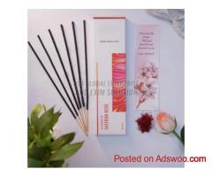 Saffron Rose Incense Sticks traders