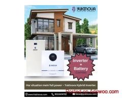 Yukinova Lithium Battery for Inverter - No Maintenance, Just Power