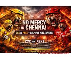IPL 2026 Mega Clash: CSK vs PBKS – A Fight for Supremacy