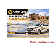 Taxi Service in Ahmedabad – Safe & On-Time Instant Pickup