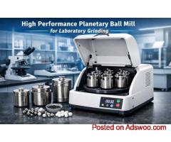 High Performance Planetary Ball Mill for Laboratory Grinding