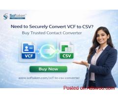 Need to Securely Convert VCF to CSV Buy Trusted Contact Converter
