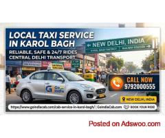 Local Taxi Service in Karol Bagh
