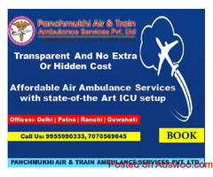 India’s Most Dependable Air and Train Ambulance in Delhi by Panchmukhi