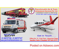 Take Panchmukhi Air and Train Ambulance in Chennai for Simple Patient Shifting Service