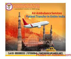 Get ICU and CCU Equipped 24 Hours Available Panchmukhi Air and Train Ambulance in Mumbai