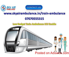 Pick Comfy and Safe Train Ambulance Service in Nagpur