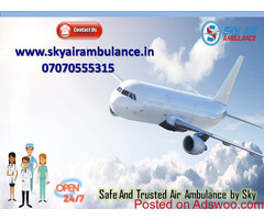 Use up India's fastest and safe Air Ambulance in Jamshedpur