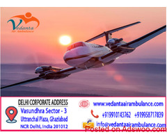 Best and Advanced Setups by Vedanta air Ambulance in Mumbai
