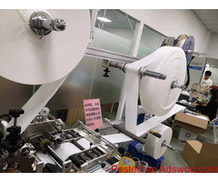 Semi-automatic N95 FFP2 folding mask making machine