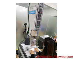 Semi-automatic N95 FFP2 folding mask making machine
