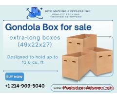 Gondola Box for Moving in Farmers Branch, TX – Buy Extra Long Boxes Now