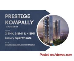 Prestige Kompally Hyderabad - Designed To Pamper You