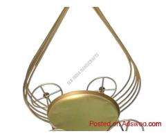 Handcrafted Metal Decorative Hamper Basket