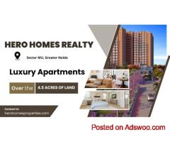Hero Sector MU Greater Noida - Elegant Apartments with Modern Amenities