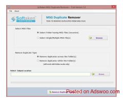 Reliable MSG Duplicate Remover Software for Safe Email Cleanup