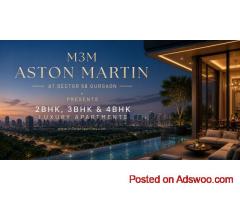 M3M Aston Martin Sector 58 Gurgaon - Branded Luxury Residences