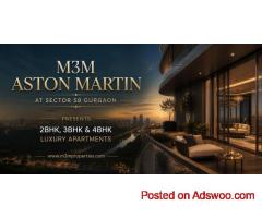 M3M Aston Martin Sector 58 Gurgaon - Branded Luxury Residences