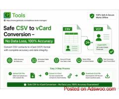 Safe CSV to vCard Conversion – No Data Loss, 100% Accuracy